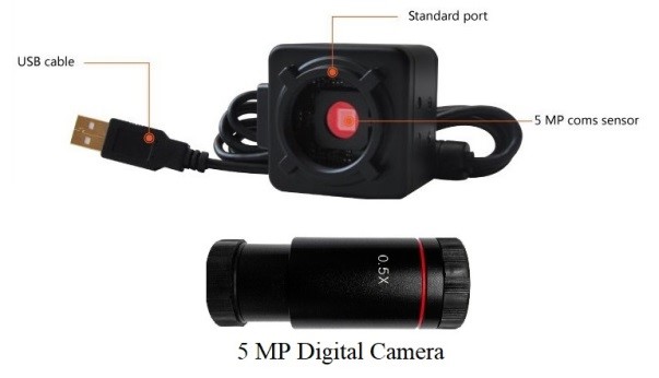 Microscope Digital Camera USB 2.0 5MP